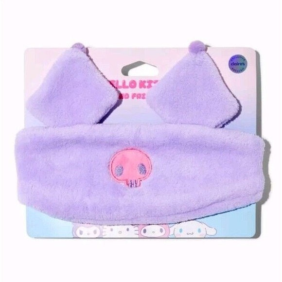 Hello Kitty®‎ And Friends Claire's Exclusive Kuromi® Makeup Headwrap - Picture 1 of 1